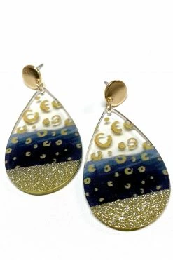 003 Midnight Moonrise Earrings New Jewelry