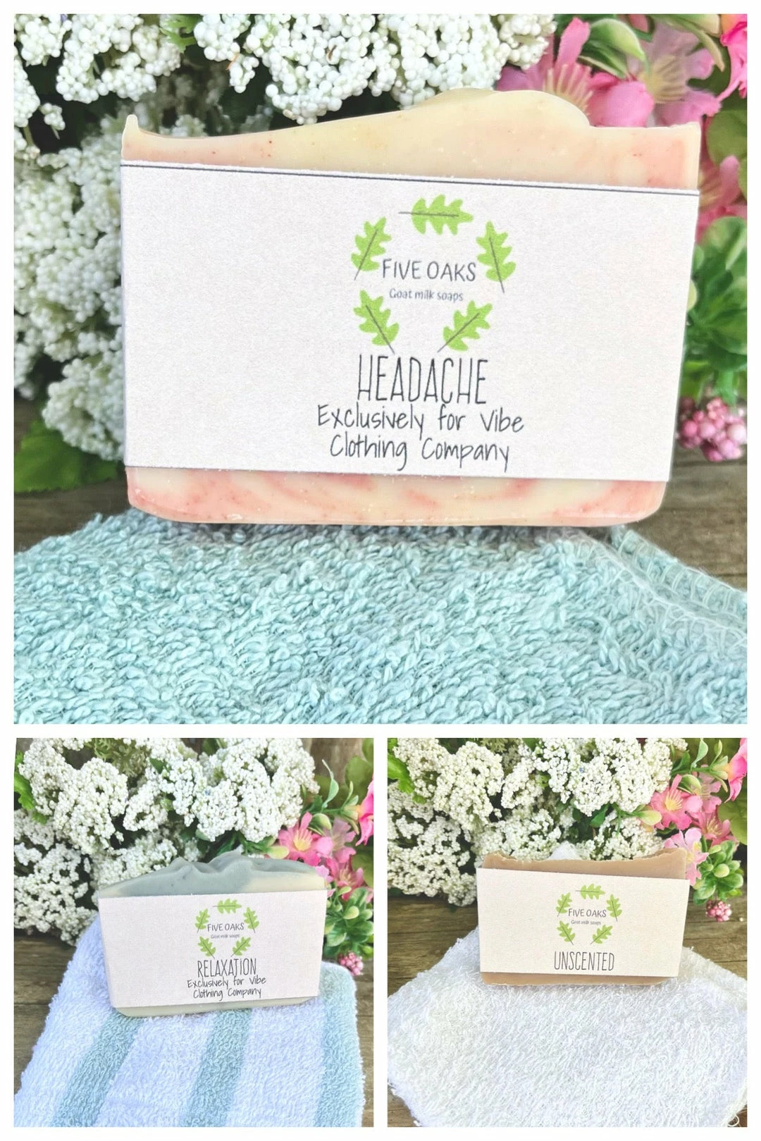 5 Oak Soap New Arrivals Goat Milk Soap Set 3 5 Oak Soap New Arrivals Goat Milk Soap Set