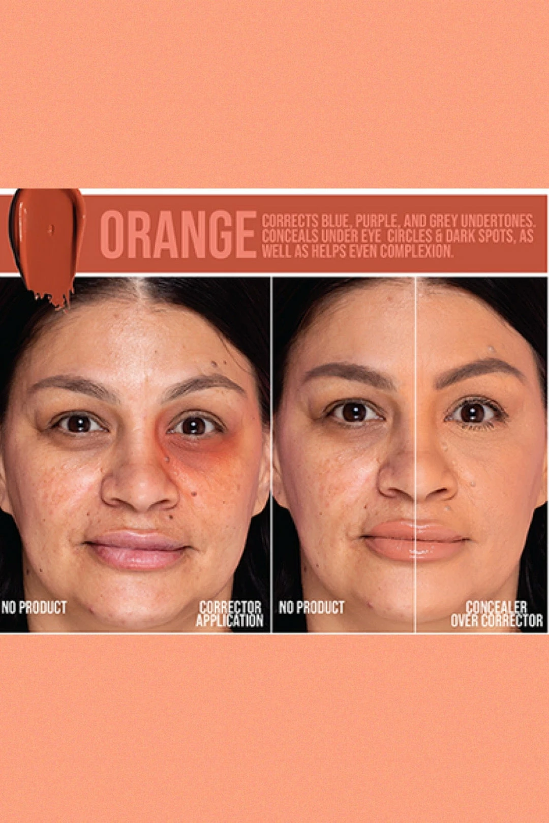 025 New Arrivals Flawless Stay Color Corrector - Orange 5 025 New Arrivals Flawless Stay Color Corrector - Orange