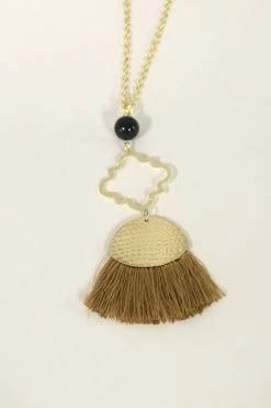 ViVi Liam Jewelry New Jewelry FAN Favorite Fringe Necklace