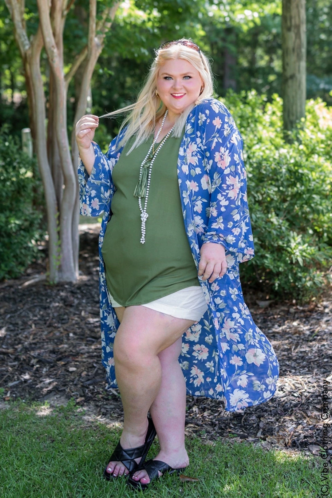 024 Cool Water Flowers Kimono 8 024 Cool Water Flowers Kimono