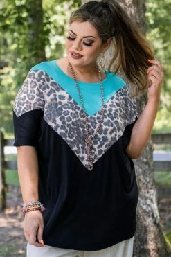 004 New Tops Lend Me The Leopard Top