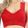 6310 LACE BRALETTE - Red