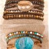 048 New Jewelry Hippie Leather Wrap Bracelets