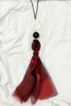 ViVi Liam Jewelry BUFFALO PLAID Necklace