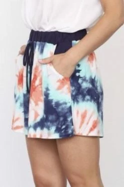 Oddi New Bottoms Tommie Tie-Dye Shorts