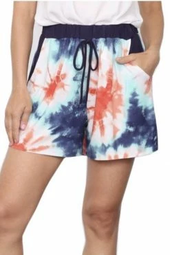 Oddi New Bottoms Tommie Tie-Dye Shorts