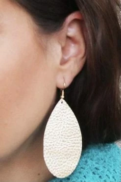 ViVi Liam Jewelry Gold Vegan Earrings