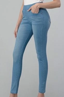 Vibe Clothing Company Caspian Skinnies - Lightwash New Bottoms 8 Vibe Clothing Company Caspian Skinnies - Lightwash New Bottoms