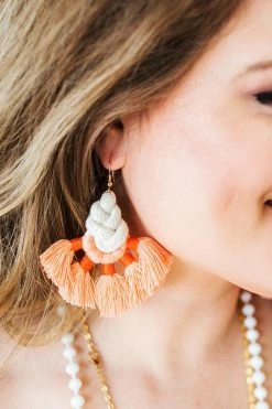 Ole New Jewelry Nadia Tassel Fringe Earrings