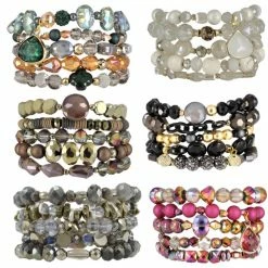 Vibe Clothing Company Erimish Extended Bracelets Set Of 4
