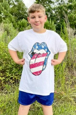 Mark Tee New Graphic Tees Stars & Stripes Graphic Tee - Youth