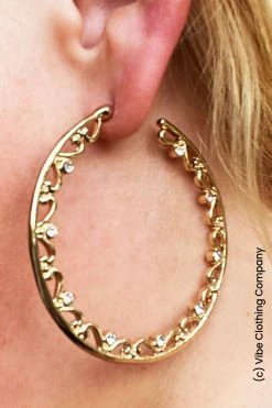 023 Vanity Fair Hoop Earrings New Jewelry